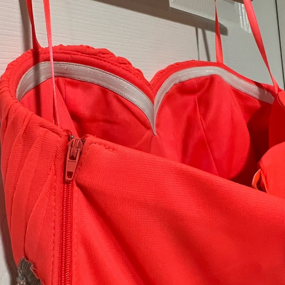 My Michelle Pink/Peach Mini Grad Dress - Picture 8 of 9